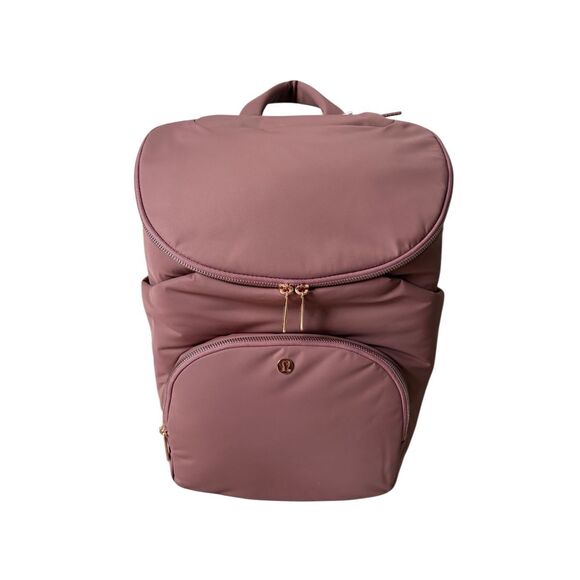 NWT Lululemon New Parent Backpack 17L Spiced Chai & Rose Gold - Picture 9 of 14